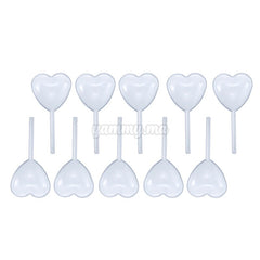 Mini Pipettes Coeur à presser jetables en plastique 4ml 25 Pcs