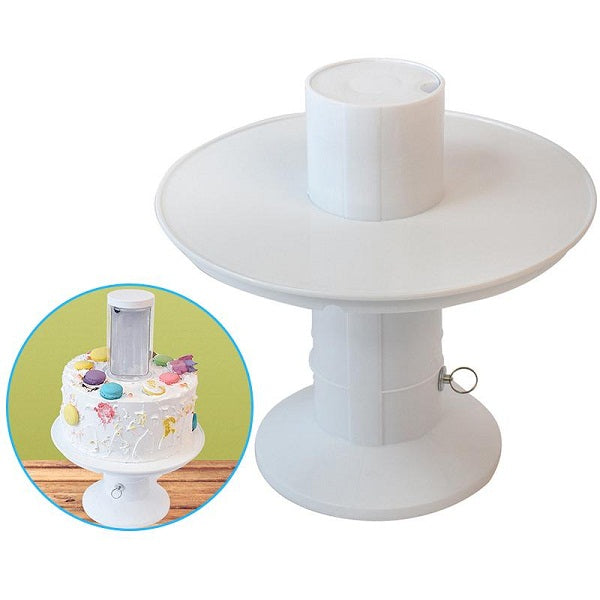 Présentoir à Gâteaux 25cm avec Boîte Surprise