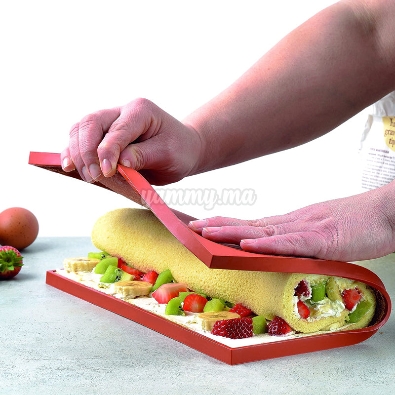 Tapis en Silicone "Tapis Roulade 01" 422 x 352 mm - Silikomart Tapis en Silicone "Tapis Roulade 01" 422 x 352 mm - Silikomart