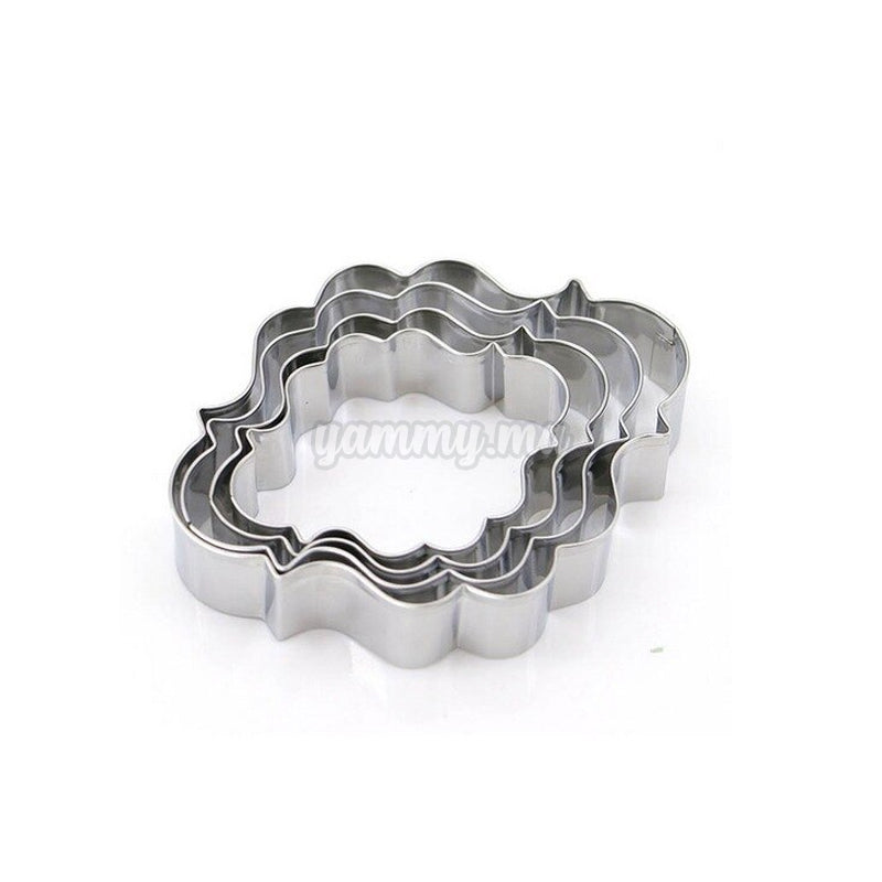 Lot 4 Emporte-pièces Plaque & Cadre