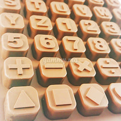 Moule Silicone Cube Alphabet