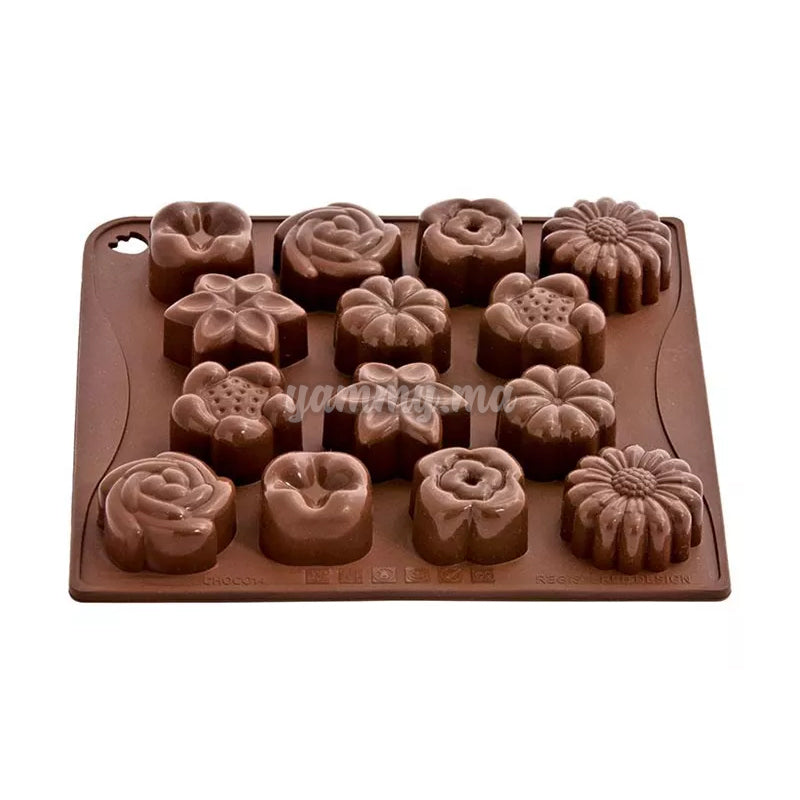 Moule Silicone Choco-ice Bouquet "CHOCO14" - Pavoni