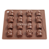 Moule Silicone Choco-ice Cupcakes "CHOCO15" - Pavoni