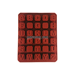 Moule Silicone Cubes Alphabet