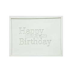 Moule en Silicone Happy Birthday
