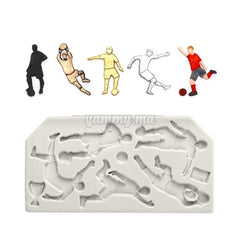 Moule Silicone Thème Football