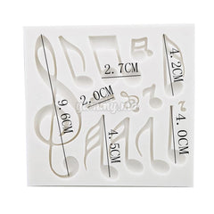 Moule Silicone 13 Notes et Music