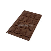 Moule Silicone Xmas Choco Tags "SF146" - Silikomart
