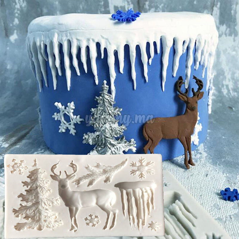 Moule Silicone Christmas