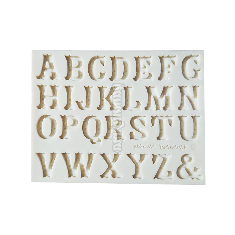 Moule Silicone Alphabet