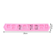 Moule Silicone Vêtements Bébé pour Pâte à sucre