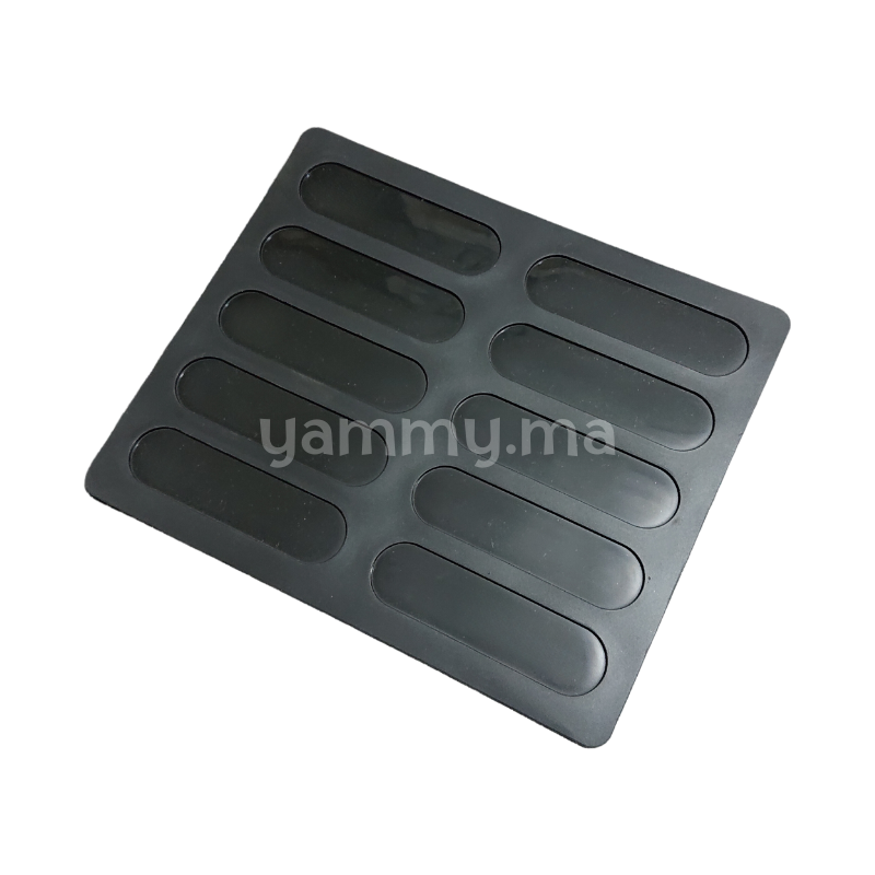 Moule Silicone 10 Eclairs 3x12 cm