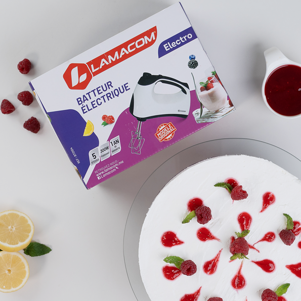 Batteur Électrique 5 Vitesses 300W - Lamacom
