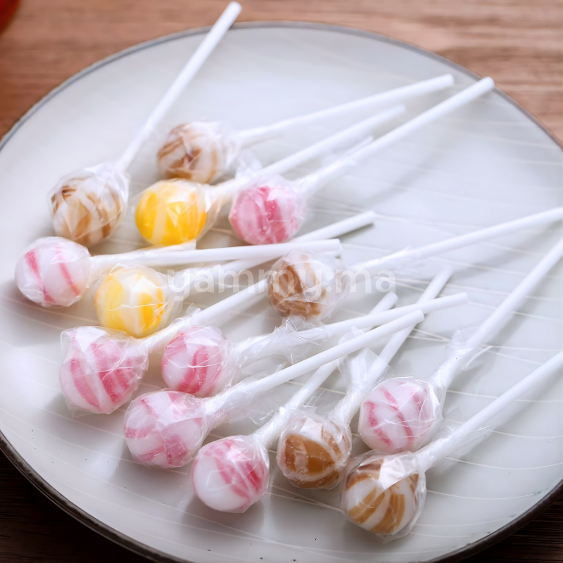 100 Bâtonnets Blancs pour Cake Pops et Sucettes 13 cm