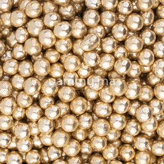 Billes de Sucre Doré Métallique Ø 3 mm 150 gr - Marone