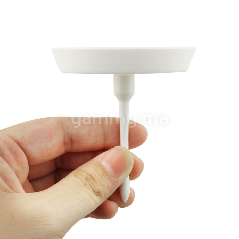 SET. 4 Clous en Plastique pour la Fabrication de Fleurs