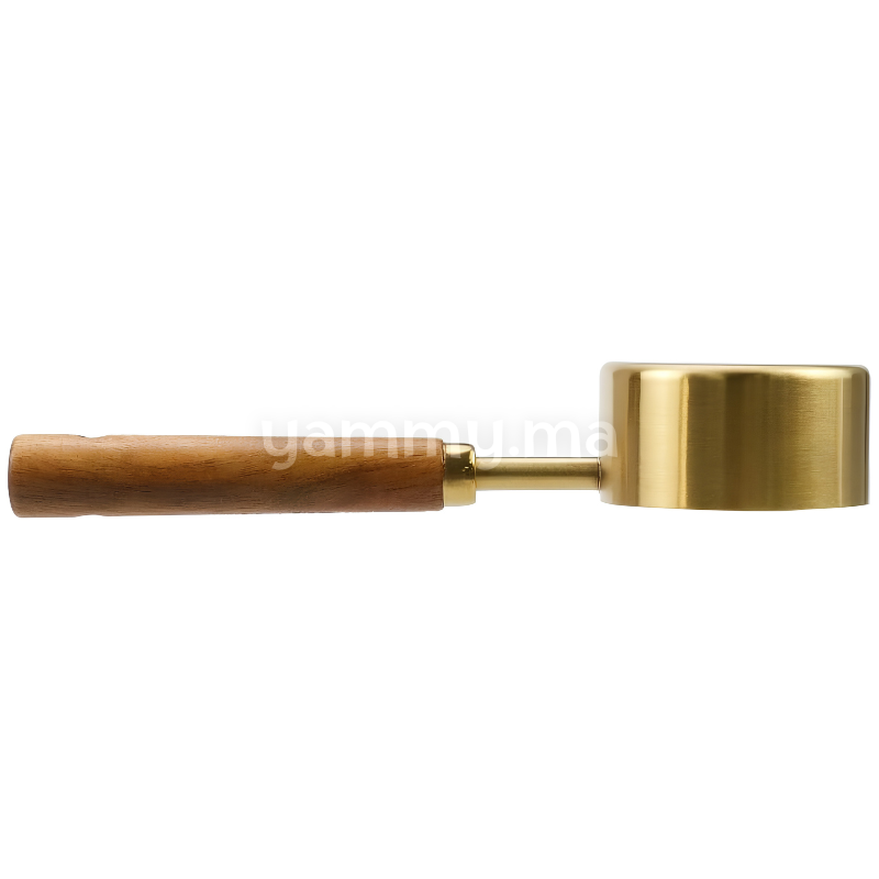 Cuillère et Casserole à Mesurer en Inox Doré 60 ml