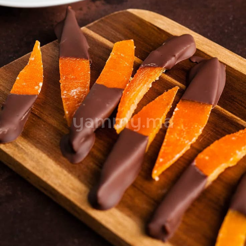 Écorces d’Orange Confits en Quartiers 500 gr (Repack) - Atlas