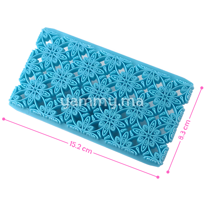 Embosseur Pâte à Sucre Pour Effet Matelassé Relief