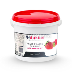 Fourrage aux fruits Classique Fraise 50% 500 gr (Repack) - Bakbel