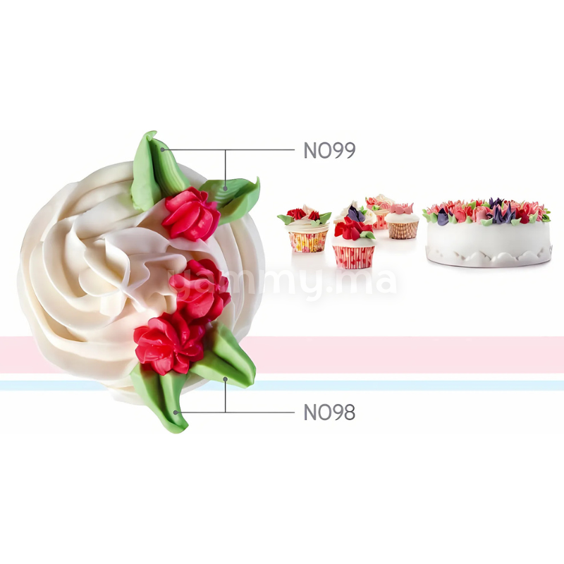 SET. 12 Douilles Inox Russes Standard Ø 1,6 cm x H 4 cm – Ibili 252000