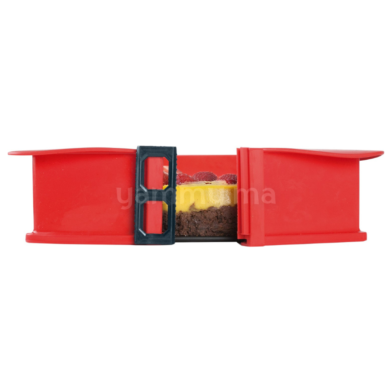 Moule Amovible Carrè avec Base en Verre 25x25 cm - Ibili
