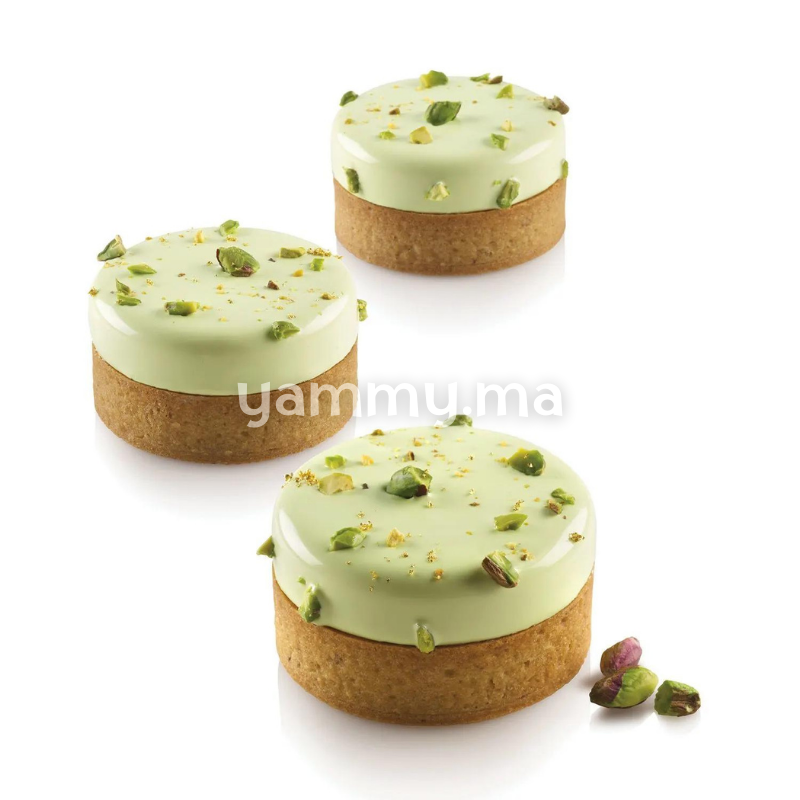 Kit Moule Silicone 6 Tartelettes 70mm Classique - Silikomart