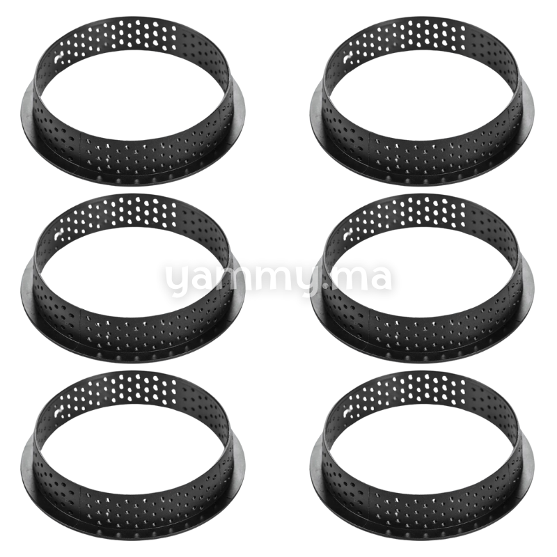 Kit Moule Silicone 6 Tartelettes 70mm Classique - Silikomart