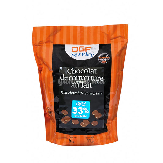 Chocolat de Couverture au Lait 33% - DGF