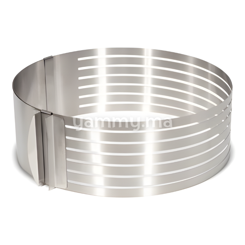 Lyre à Génoise Extensible Inox 24-30 cm - Patisse 02461