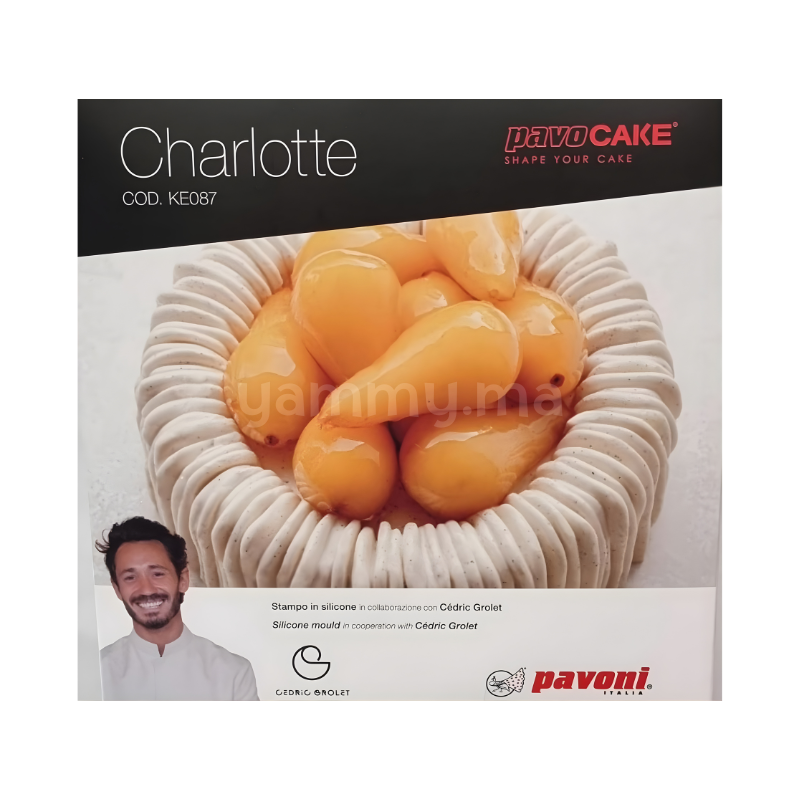 Moule Silicone Charlotte Ø 18 cm "KE087" - Pavoni