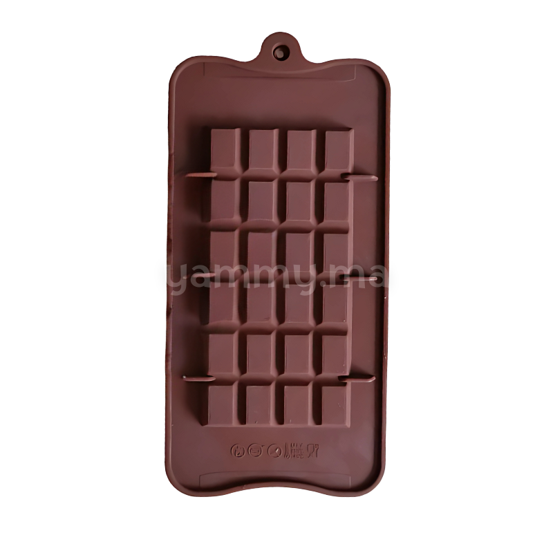 Moule Silicone Tablette de Chocolat 24 Rectangles
