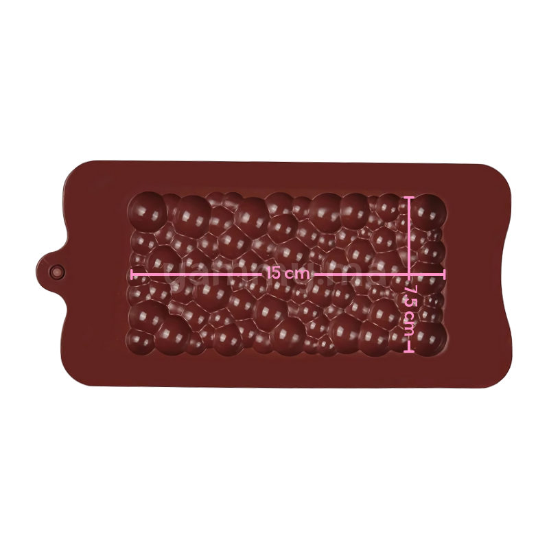 Moule Silicone Tablette de Chocolat Pétillant