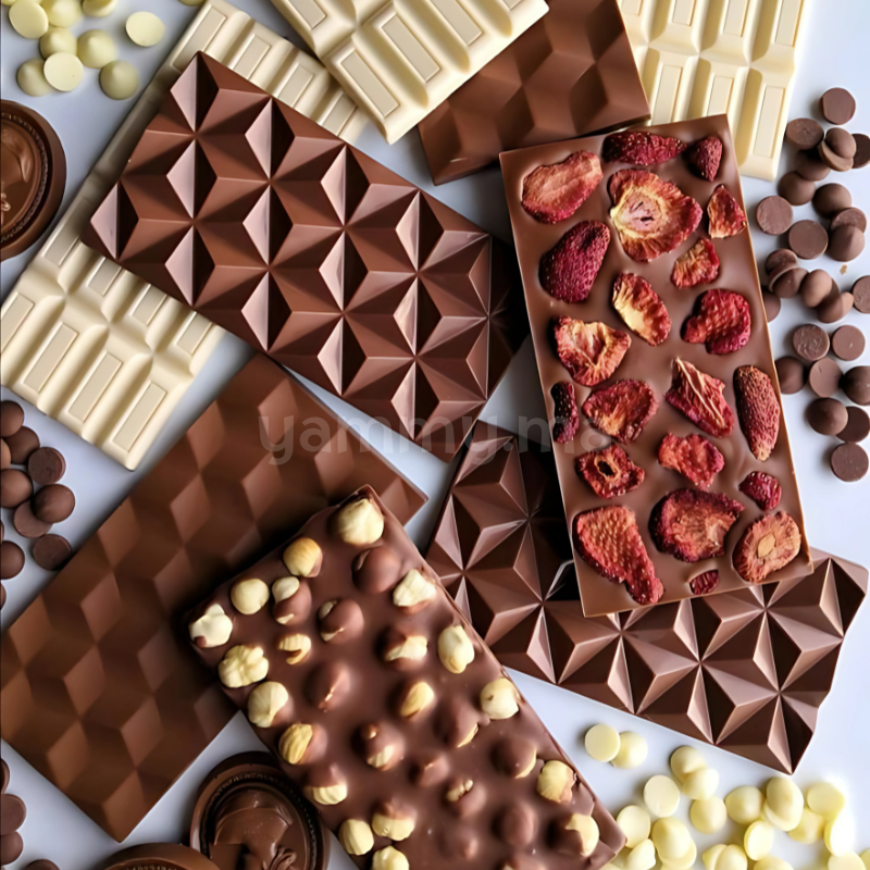 Moule Silicone Tablette de Chocolat Pétillant