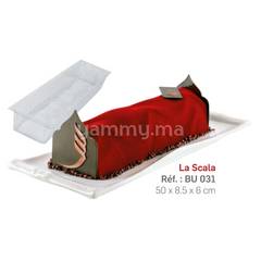 Moule Bûche PVC La Scala 50x8.5x6 cm "BU031" - Zealous