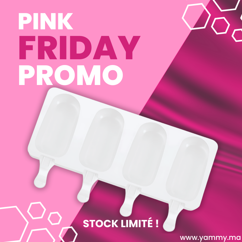 Moule Silicone à 4 Glaces Classique Magnum 9.2 x 4,8 x H 2.4 cm