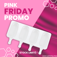 Moule Silicone à 4 Glaces Classique Magnum 9.2 x 4,8 x H 2.4 cm