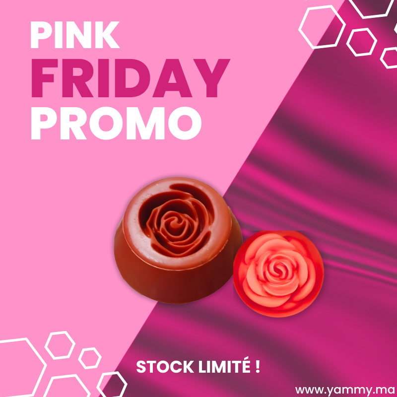 Moule Silicone Grand Rose Ø 3.7 cm