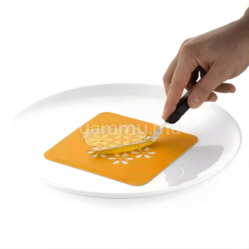 Pochoir en Silicone Stencil "Sakura" 16 x 16 cm - Silikomart