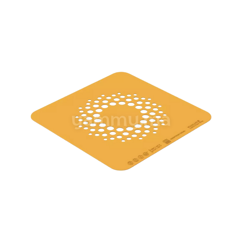 Pochoir en Silicone Stencil Galaxie "Galassia" 16 x 16 cm - Silikomart