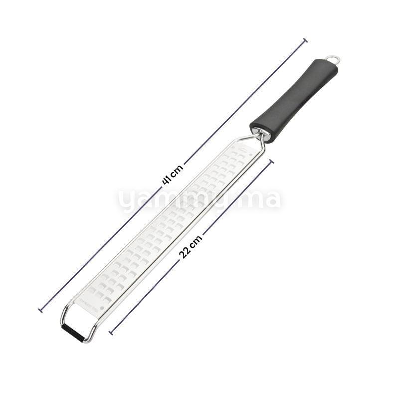 Râpe Longue Épaisse en Inox "Black" 41 cm - Lacor 61348