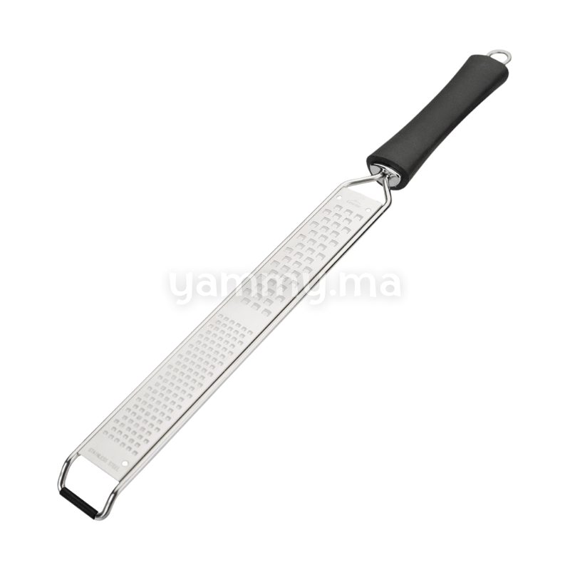 Râpe Longue Fine + Médium en Inox "Black" 41 cm - Lacor 61349