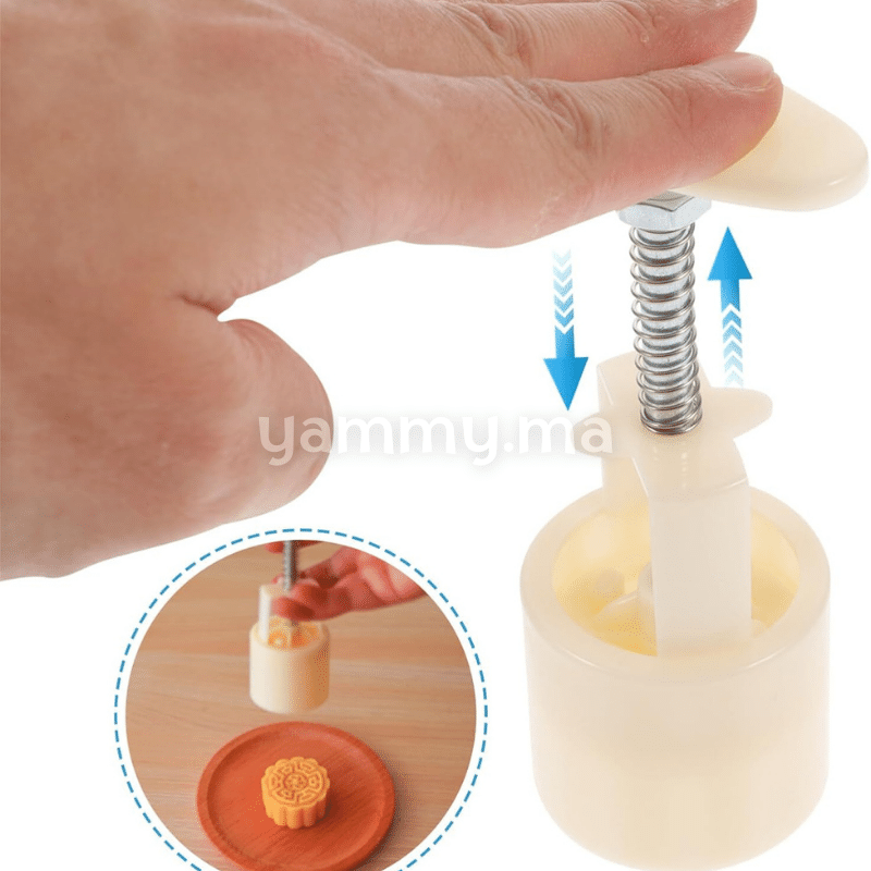 Set. 6 Tampons à Biscuits Rond