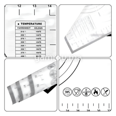 Tapis Silicone Pâtisserie pour Étaler la Pâte 30 x 40 cm