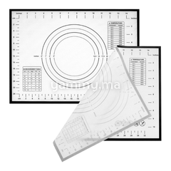 Tapis Silicone Pâtisserie pour Étaler la Pâte 30 x 40 cm
