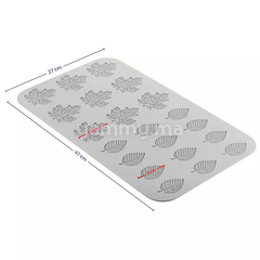 Moule Silicone Décor Feuilles Bosco (x21) - 47 x 27 cm