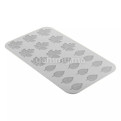 Moule Silicone Décor Feuilles Bosco (x21) - 47 x 27 cm