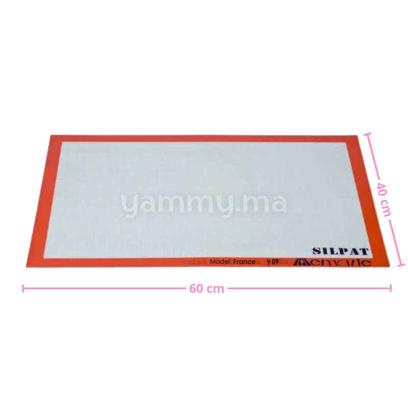 Tapis en Silicone Fibre de Verre SILPAT Y09 60 x 40 cm - Demarle