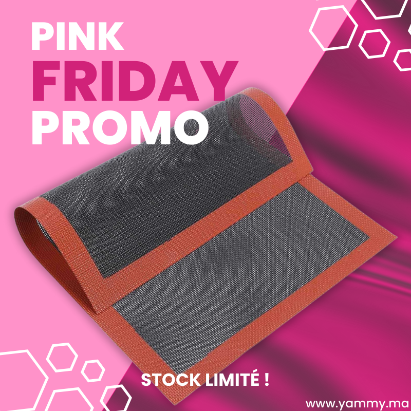 Tapis de Cuisson en Silicone Perforé 60 x 40 cm