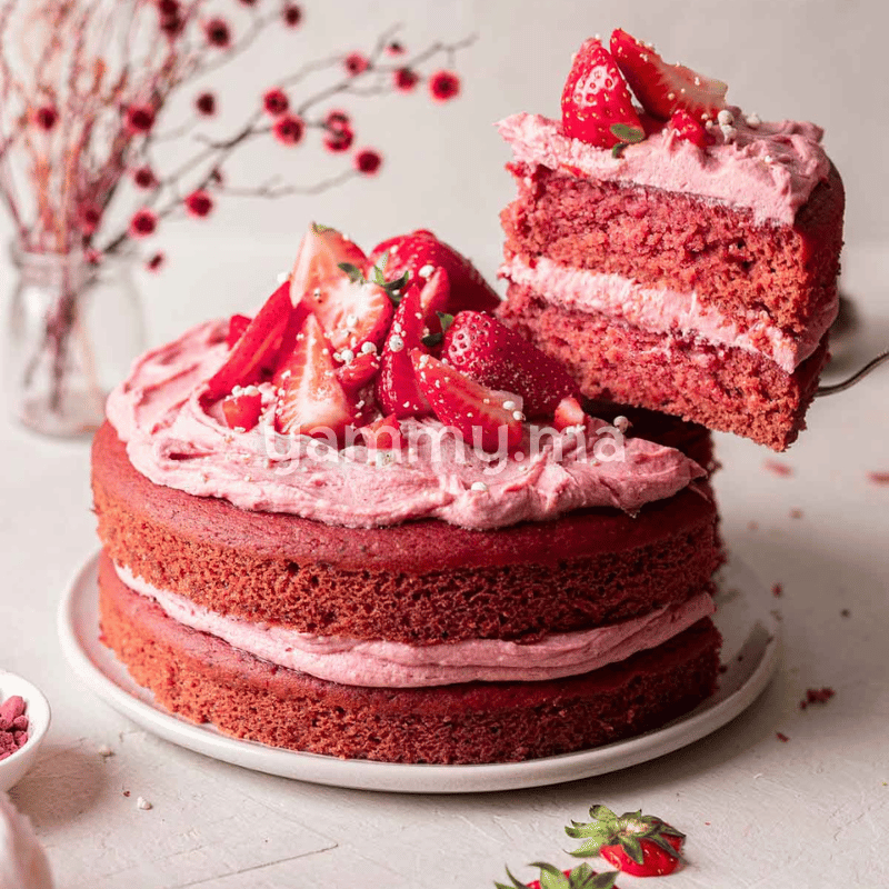 Arôme Alimentaire Concentré et Coloré Pât'Arôme Fraise 100 Gr